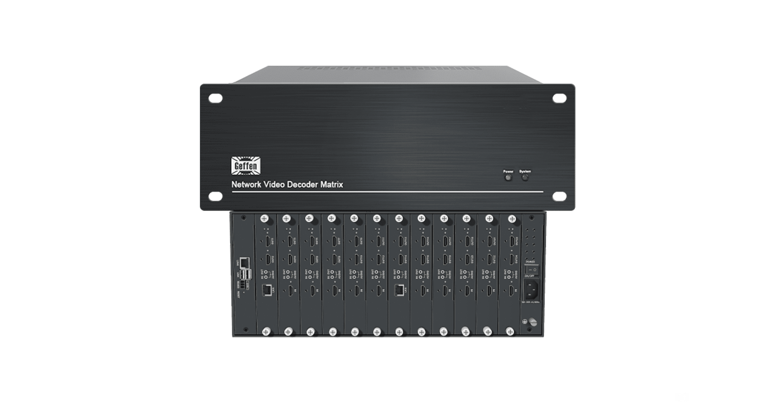 24路超高清解码矩阵处理系统