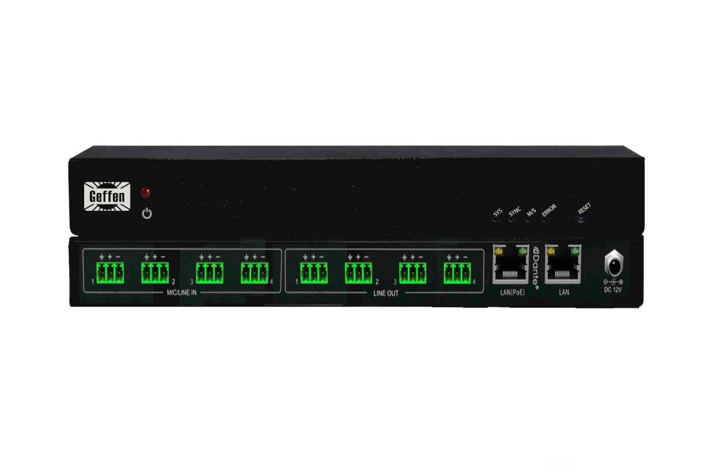 4路DANTE音频接口盒