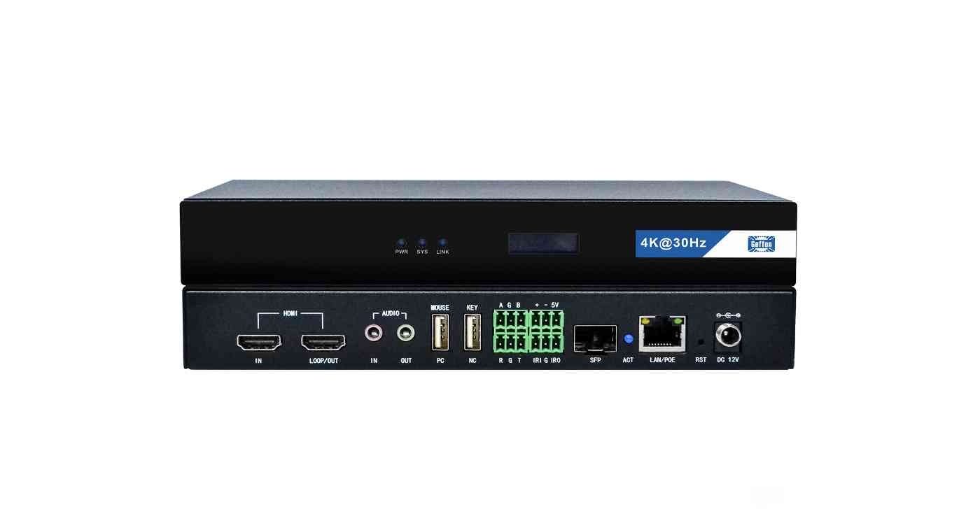 HDMI高清4K30分布式KVM编解码一体机
